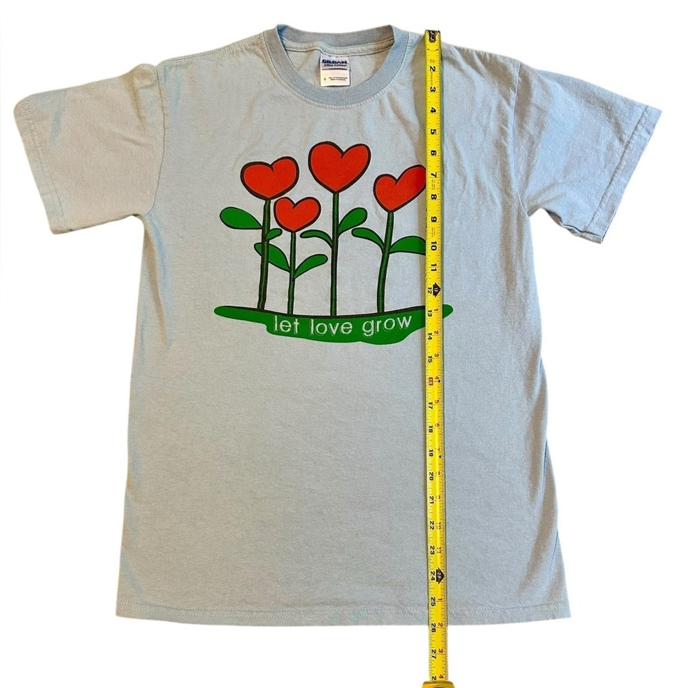Let Love Grow Womens T Shirt Size Small - Picture 5 of 6